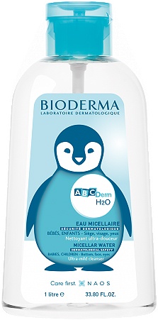Bioderma ABCDerm Apă Micelară De Curățare Bebeluși Și Copii Fără Clătire Ultra-Delicat 1L