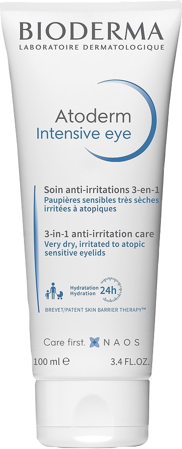 Bioderma Atoderm Intensive Eye Care Anti-Irritations 3-In-1 Pleoape Sensibile Tub 100ml