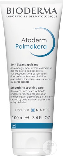 Bioderma Atoderm Palmakera Cremă De Îngrijire Mâini Și Picioare Piele Sensibilă/Uscată/Atopică 100ml