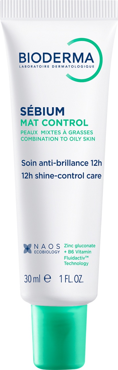 Bioderma Sébium Mat Control Ten Mixt Până La Gras Tub 30ml