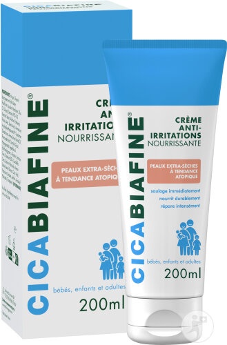 Cicabiafine Cremă Anti‑Iritații Hrănitoare Pentru Piele Extra‑Uscată Tub 200ml