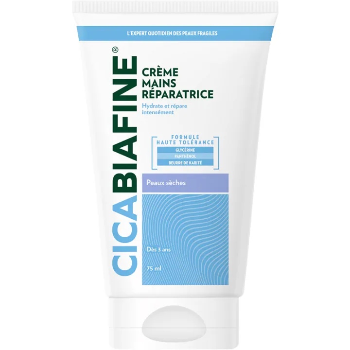 Cicabiafine Cremă Reparatoare Intensă Pentru Mâini Uscate Tub 75ml
