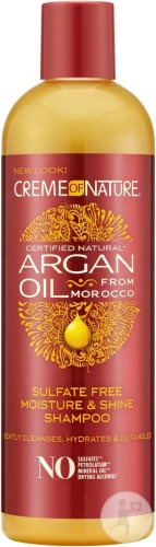 Crème Of Nature Șampon Hidratant Cu Ulei De Argan Din Maroc Flacon 345ml