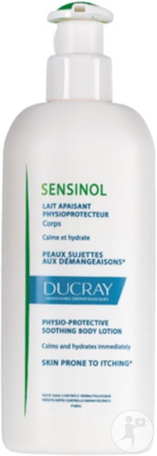 Ducray Sensinol Lapte Calmant Protector Pentru Corp Piele Predispusă La Mâncărimi 400ml