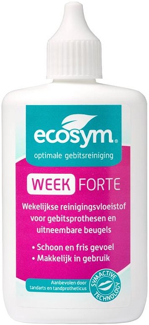 Ecosym Week Forte Curățare Săptămânală A Protezelor Dentare 100ml