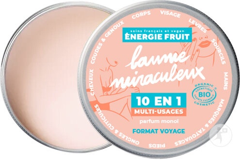 Energie Fruit Balsam Miraculos Bio 10in1 Multi-Utilizare Parfum Monoi 38g
