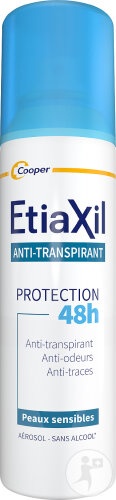 Etiaxil Deodorant Antiperspirant Protecție 48h Pentru Piele Sensibilă Aerosol 150ml
