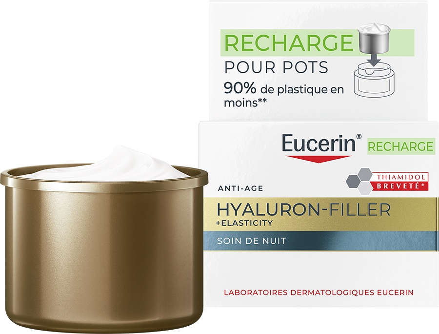 Eucerin Hyaluron-Filler + Elasticity Night Rezervă 50ml