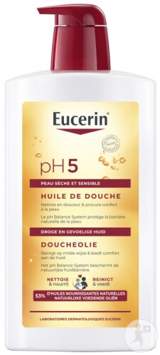 Eucerin Ph5 Ulei De Duș Pentru Piele Uscată Și Sensibilă Flacon Cu Pompiță 1000ml