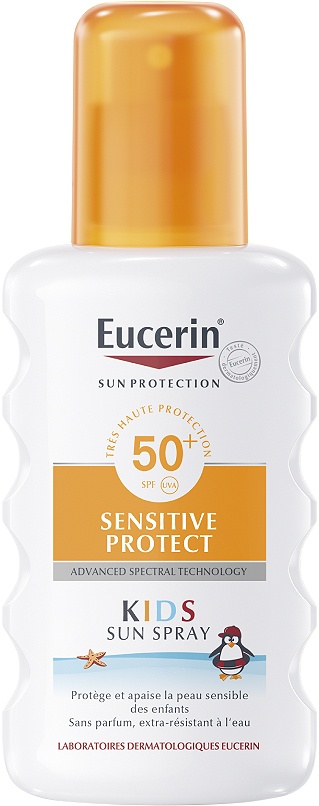 Eucerin Sun Kids Sensitive Protect Kids Spray Solaire SPF50+ Spray 200ml