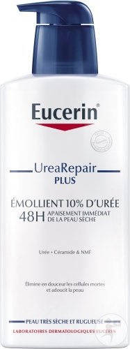 Eucerin UreaRepair Plus Emolient 10% Uree Pielea Foarte Uscata si Rugoasa Flacon-Dozator 400ml