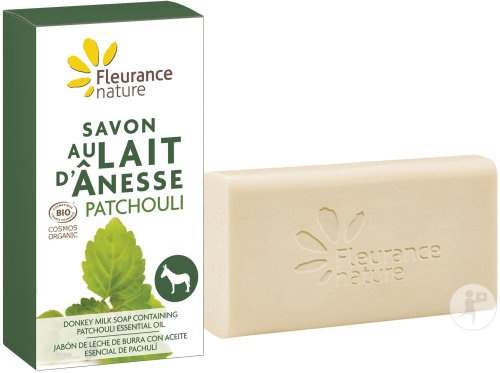 Fleurance Nature Săpun Lapte De Măgăriță Și Patchouli Bio 100g