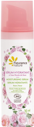 Fleurance Nature Ser Hidratant Cu Apă Florală De Trandafir Toate Tipurile De Ten 30ml