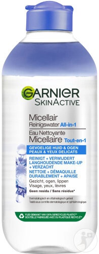 Garnier Skinactive Apă Micelară All In One Pentru Ten Și Ochi Sensibili 400ml