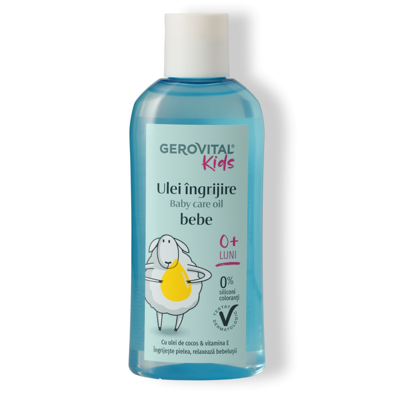 Gerovital Kids Ulei Îngrijire Bebeluși 150ml