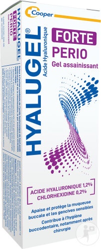 Hyalugel Forte Perio Gel Calmant Pentru Gură Cu Acid Hialuronic 1,2% 8ml