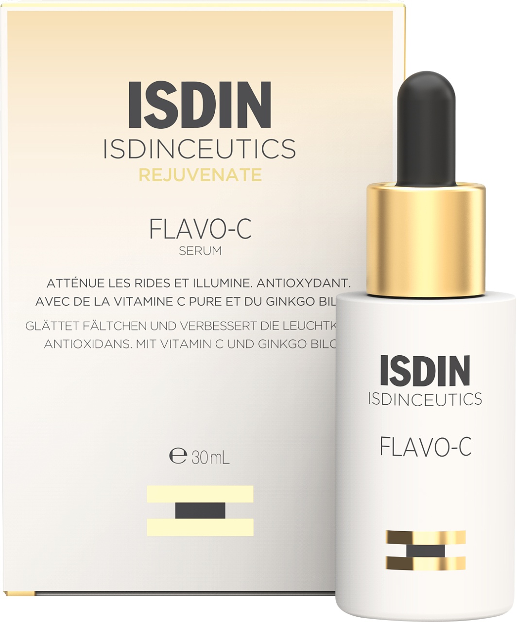 Isdin Isdinceutics Flavo-C Ser Flacon Cu Pipetă 30ml