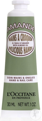 L'Occitane Amande Cremă De Mâini Delicioasă Tub 30ml