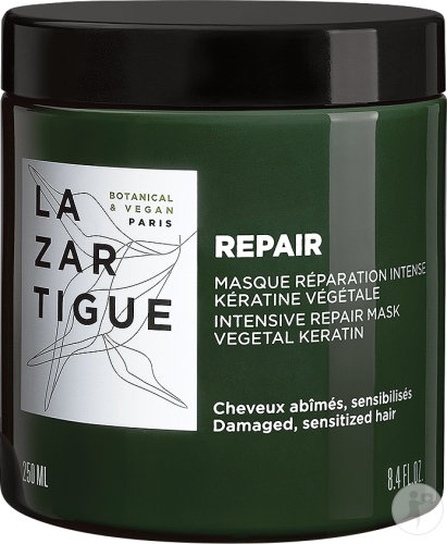 Lazartigue Repair Masca Reparare Intensa Keratina Vegetala Păr Deteriorat/Sensibilizat Cutie 250ml