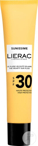Lierac Sunissime The Velvety Protecție Solară Fluid IP30 Tub 40ml