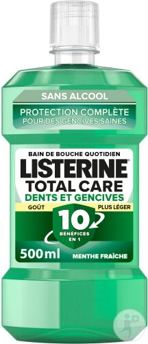 Listerine Apă De Gură Total Care Dinți Și Gingii 500ml