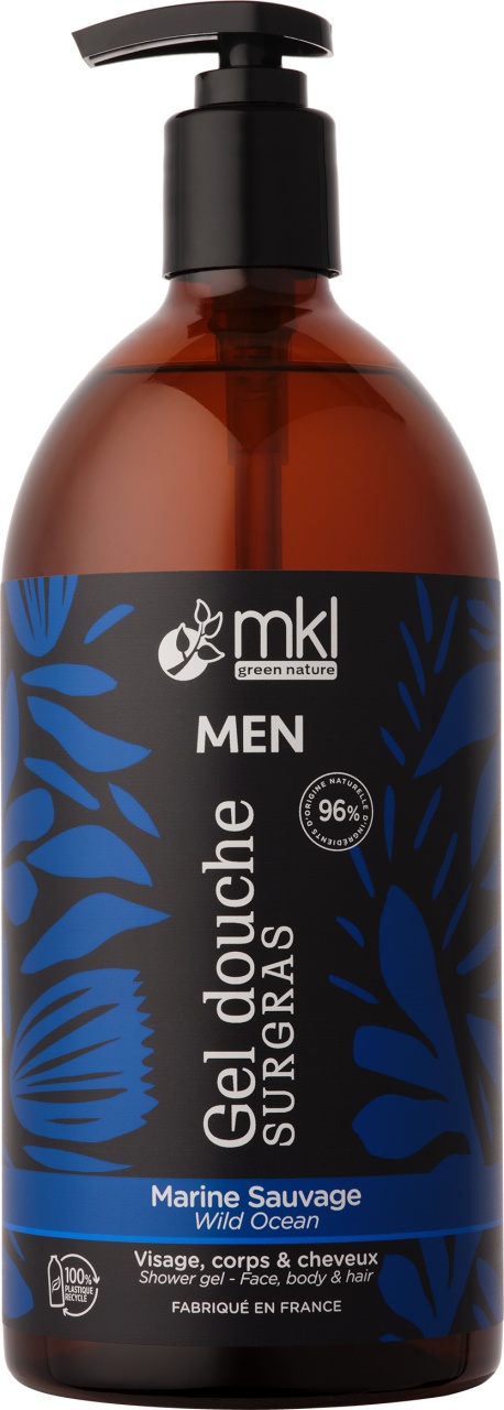MKL Green Nature Men Gel De Duș Marine Sauvage 1L