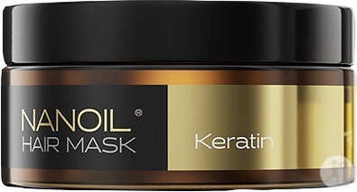 Nanoil Mască Capilară De Reparare Intensă Cu Keratină Recipient 300ml