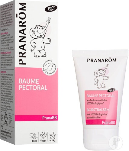 Pranarôm Pranabb Balsam Pectoral Respirator Bio Tub 40ml