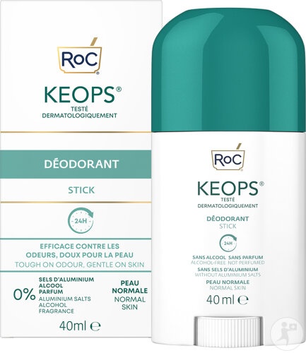RoC Keops Deodorant Stick Pentru Piele Normală 40ml
