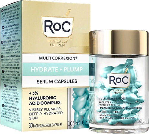 Roc Multi Correxion Hidratează + Redefinește Capsule Serum 30 Bucăți