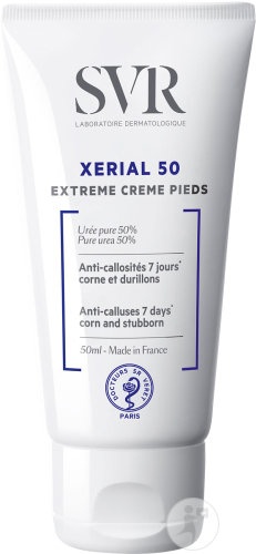 SVR Xérial 50 Extrem Cremă Pentru Picioare Tub 50ml