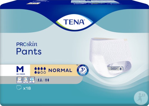 Tena ProSkin Pants Normal Medium 18 Bucăți