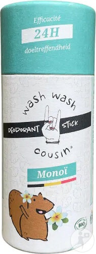Wash Wash Cousin Deodorant Monoï Stick 50g
