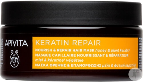 Apivita Keratin Repair Măsca De Păr Hrănitoare Şi Reparatoare 200ml