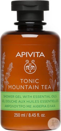 Apivita Mountain Tea Gel De Duș Flacon 250ml