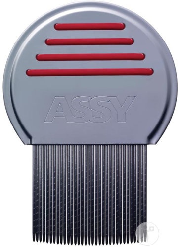 Assy 2000 Pieptene Contra Păduchilor Metalic 1 Bucată