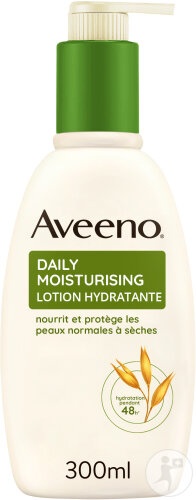 Aveeno Daily Loțiune Zilnică Hidratantă Pentru Piele Normală Spre Uscată Flacon Cu Pompiță 300ml