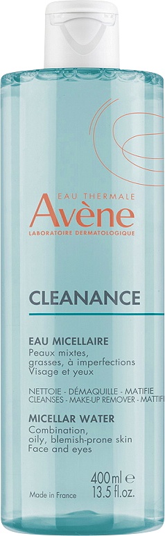 Avène Cleanance Micellar Cleansing Water Apă Micelară Ten Mixt Și Gras 400 ml