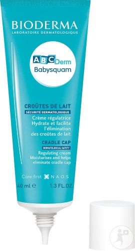Bioderma Abcderm Babysquam Cremă Pentru Cruste De Lapte 40ml