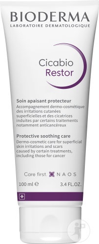 Bioderma Cicabio Restor Cremă Calmantă Și Protectoare Pentru Piele Iritată Tub 100ml
