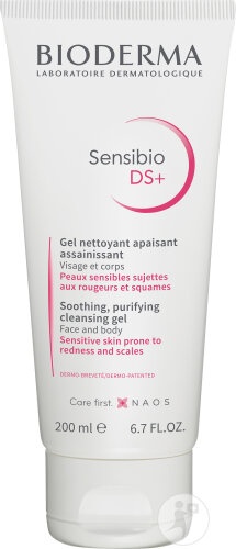 Bioderma Sensibio DS + Gel De Curățare Calmant Și Purifiant 200ml