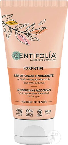 Centifolia Cremă De Față Hidratantă Bio Toate Tipurile De Piele Tub 50ml