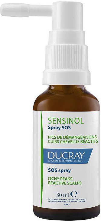 Ducray Sensinol SOS Spray Pentru Scalp Reactiv Si Mâncărimi 30ml