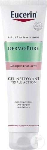 Eucerin DermoPure Gel De Curățare Triplă Acțiune 150ml