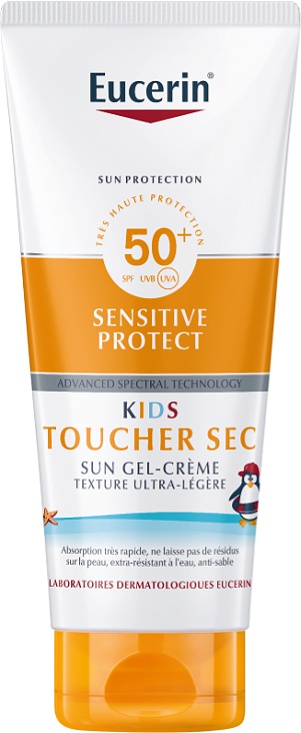 Eucerin Sun KIDS Sensitive Protect SPF50+ Gel-Cremă Cu Textură Uscată 200ml