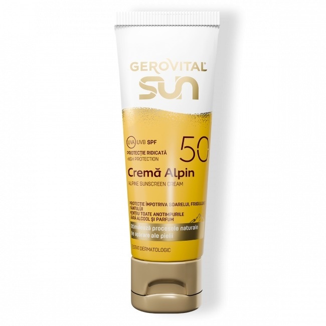 Gerovital Sun Cremă Alpin SPF50 Tub 50ml