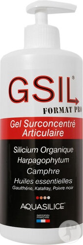 GSIL Gel Articular Superconcentrat Pro Flacon Cu Pompiță 500ml