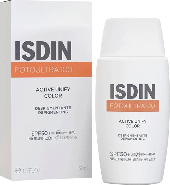 Isdin Foto Ultra 100 Active Unify Color Fusion Fluid SPF50+ Flacon 50ml