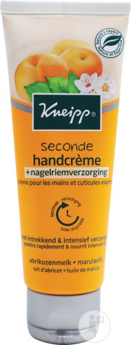 Kneipp Cremă Express Pentru Mâini Și Cuticule Cu Lapte De Caise Și Ulei De Marula 75ml