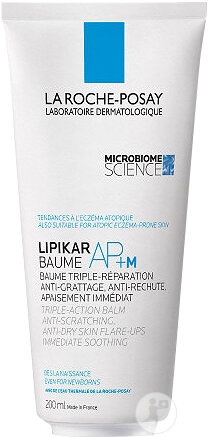 La Roche‑Posay Lipikar Baume AP+M Pentru Corp Piele Uscată Cu Tendință Atopică Tub Ecologic 200ml
